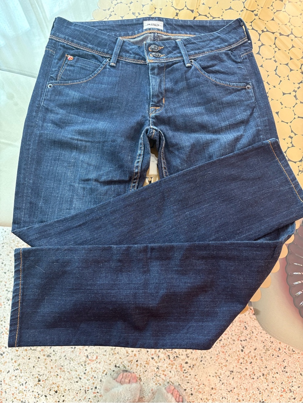 HUDSON Blue Denim Jeans! Excellent condition! Size 27
